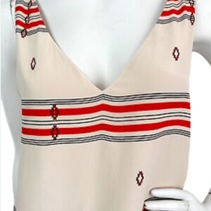 JOIE Silk Western Tank, Size XS